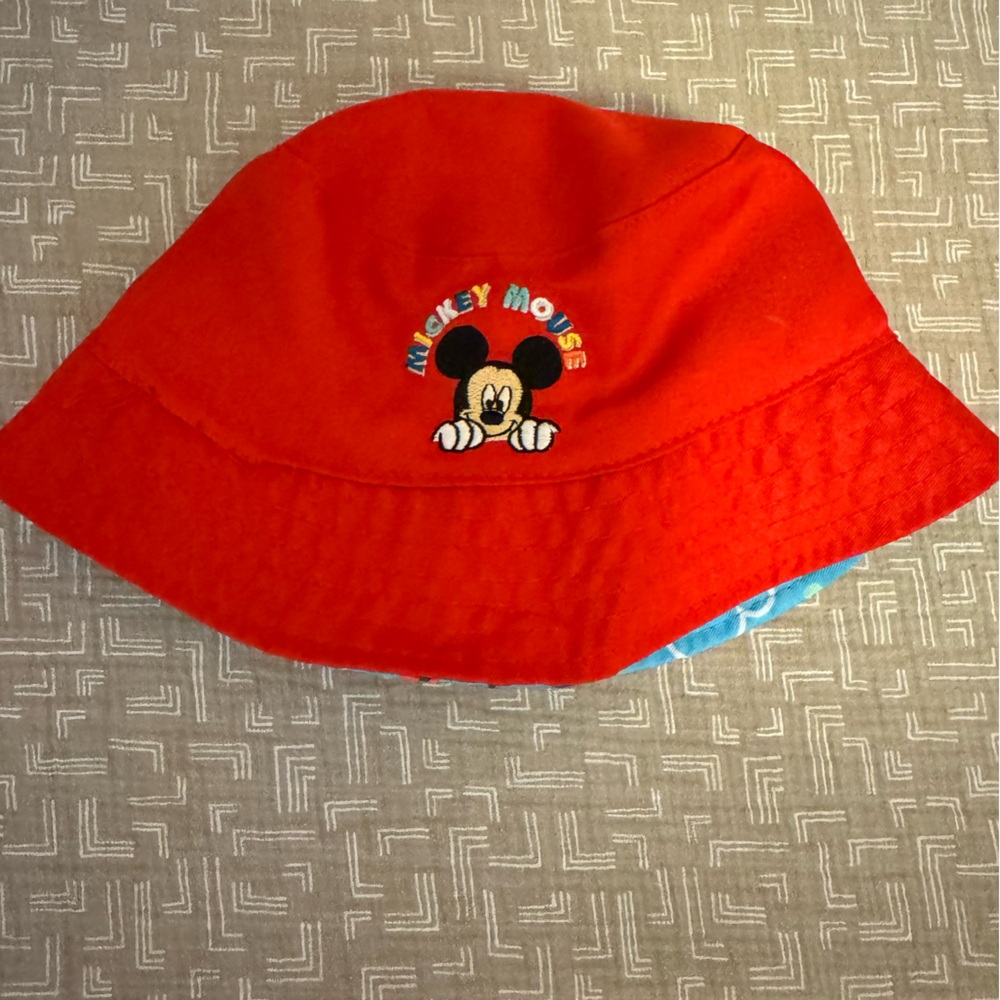 iRE Fashion Red Mickey Mouse Kids Bucket Hat